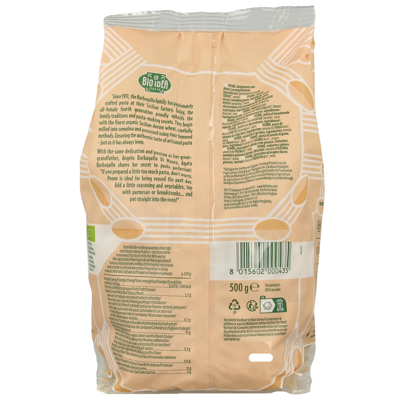 Bioidea Penne wit bio - Afbeelding 3