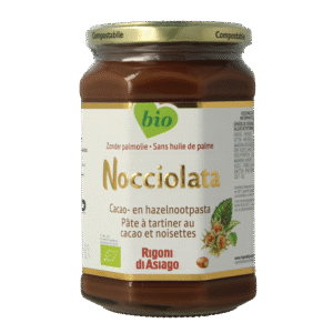 Nocciolata Chocolade hazelnootpasta bio