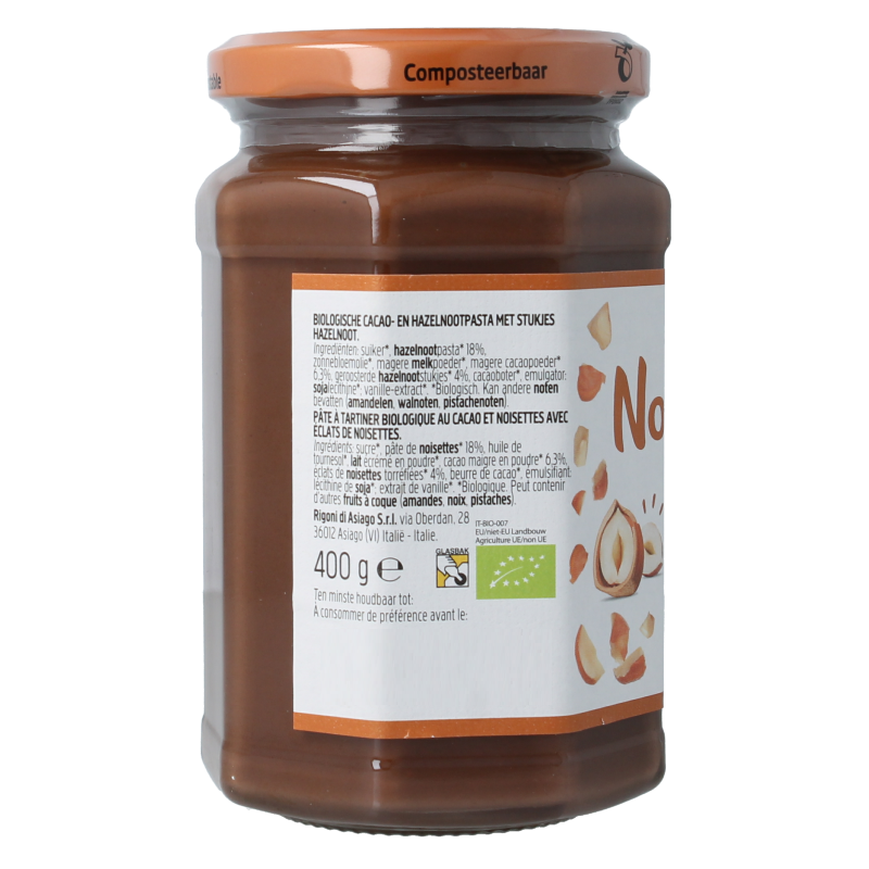 Rigoni Nocciolata crunchy bio - Afbeelding 2