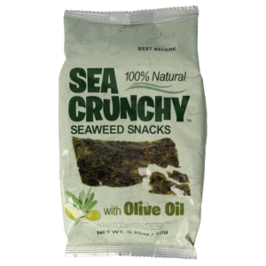 Sea Crunchy Nori zeewier snack met olijf olie