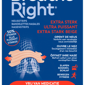 Breathe Right Neusstrips extra sterk