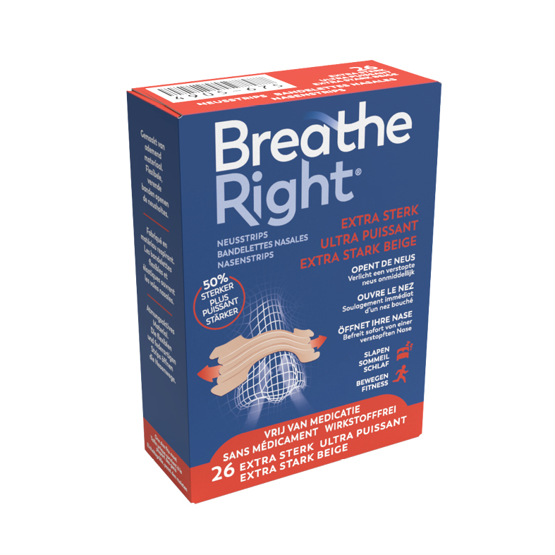 Breathe Right Neusstrips extra sterk - Afbeelding 2