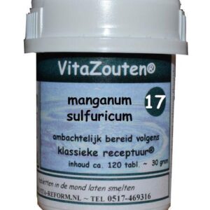 Vitazouten Manganum sulfuricum VitaZout nr. 17