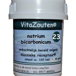 Vitazouten Natrium bicarbonicum VitaZout nr. 23