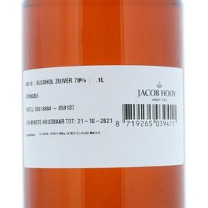 Jacob Hooy Alcohol zuiver 70%