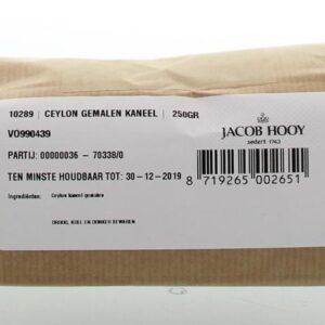 Jacob Hooy Kaneel ceylon gemalen