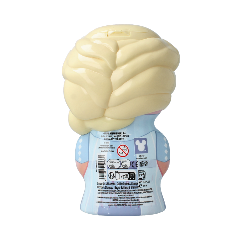 Air-Val Frozen Elsa 2D figure shower & shampoo - Afbeelding 2
