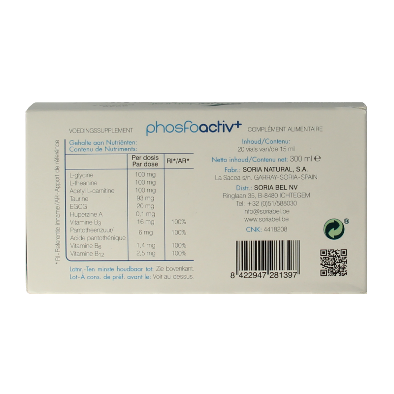Soria Natural Phosfoactiv plus 15ml - Afbeelding 4