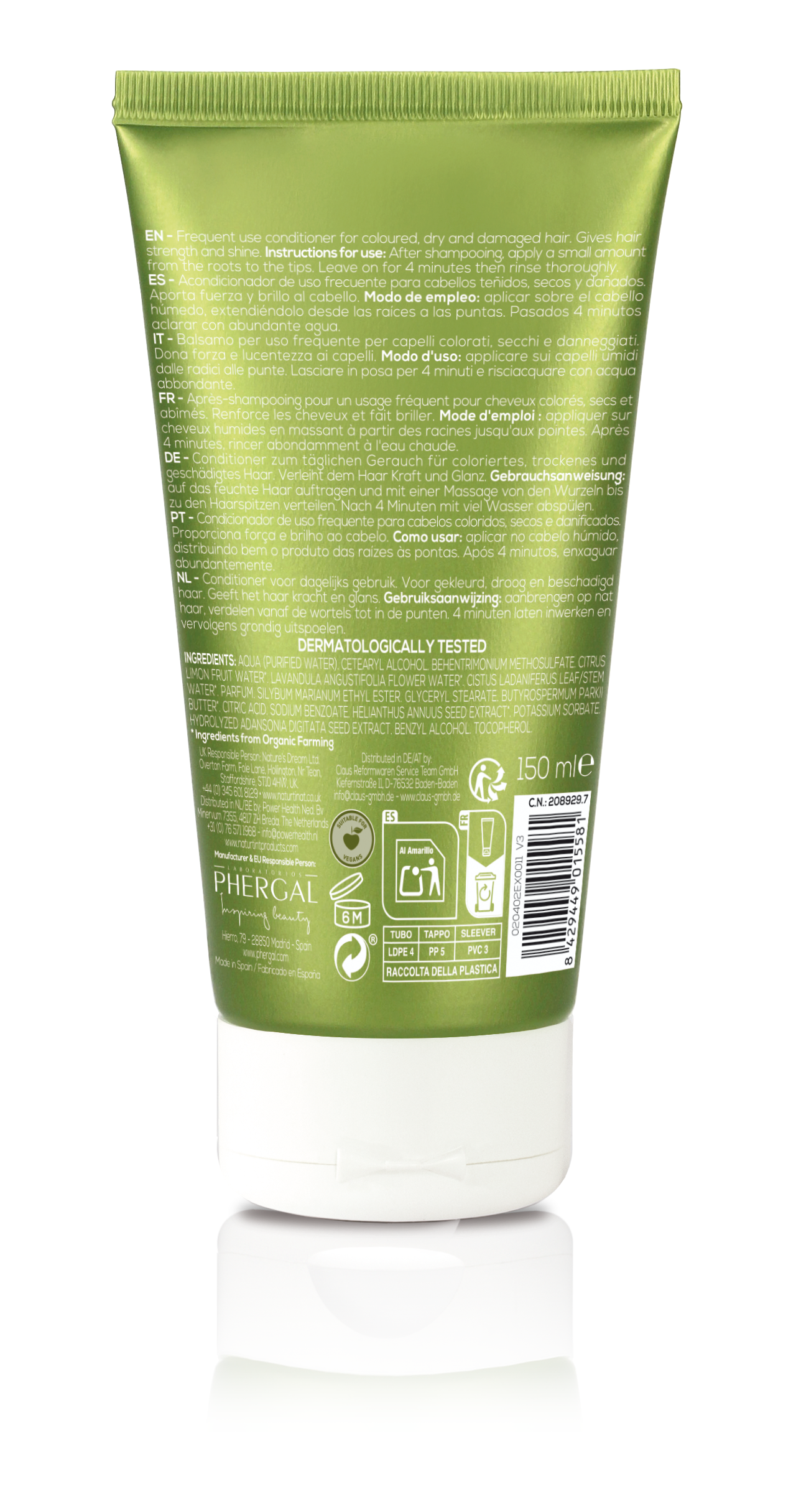 Naturtint Conditioner color fixing protective - Afbeelding 2