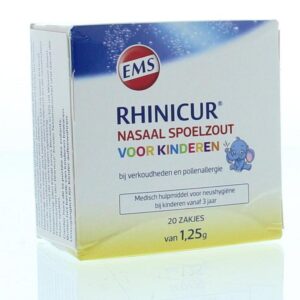 Rhinicur Neus spoelzout kind zakje