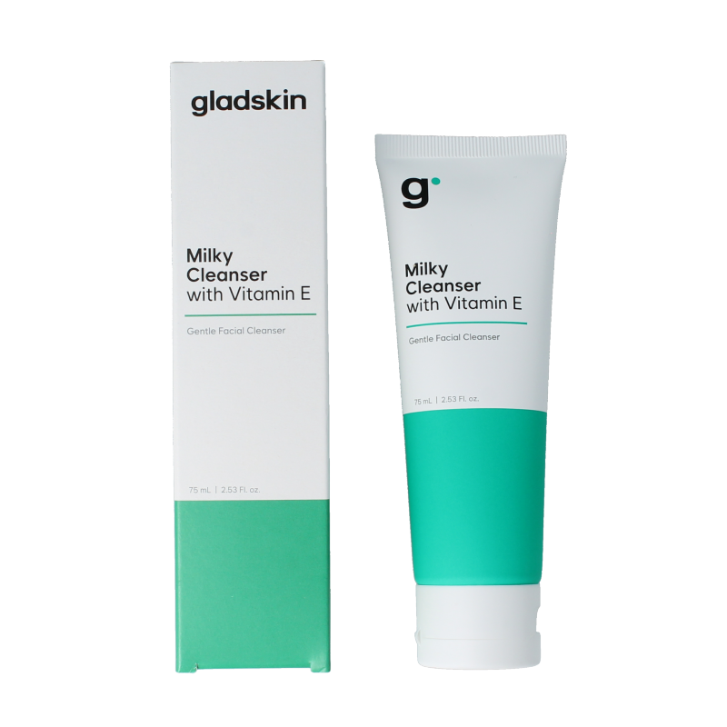 Gladskin Milky cleanser with vitamin E - Afbeelding 2