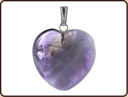 Ruben Robijn Hanger hart 20mm amethist