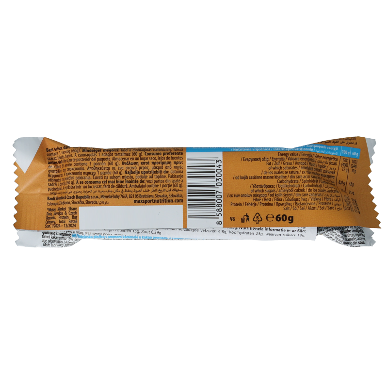 Max Sport Proteine bar caramel - Afbeelding 2
