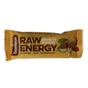 Bombus Raw energy bar peanut & dates