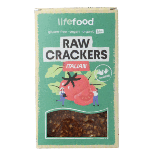 Lifefood Life crackers Italiaans raw bio
