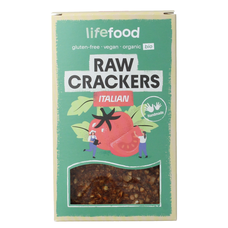 Lifefood Life crackers Italiaans raw bio