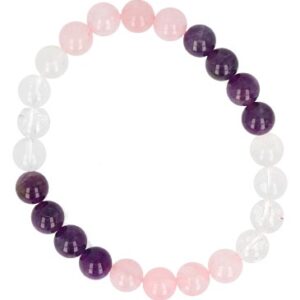 Ruben Robijn Kralenarmband gouden driehoek