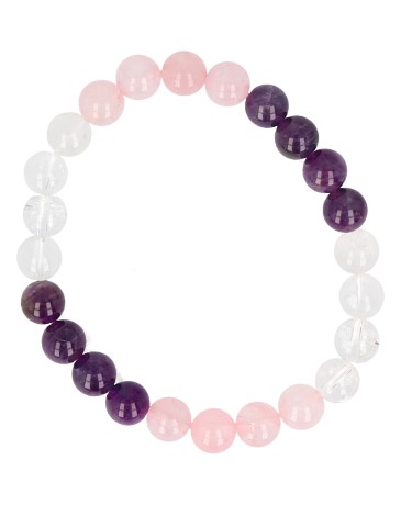 Ruben Robijn Kralenarmband gouden driehoek