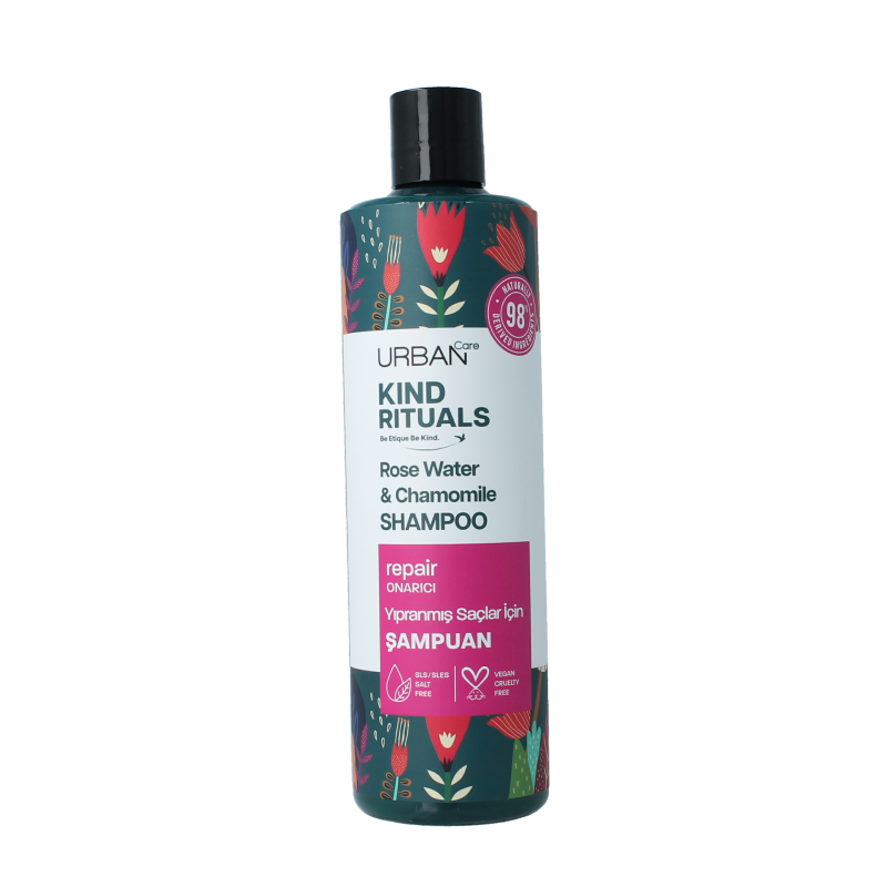 Urban Care Kind rituals rose water chamomile shampoo