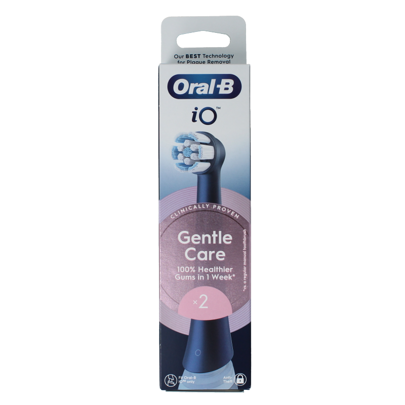 Oral B Opzetborstel IO gentle care zwart