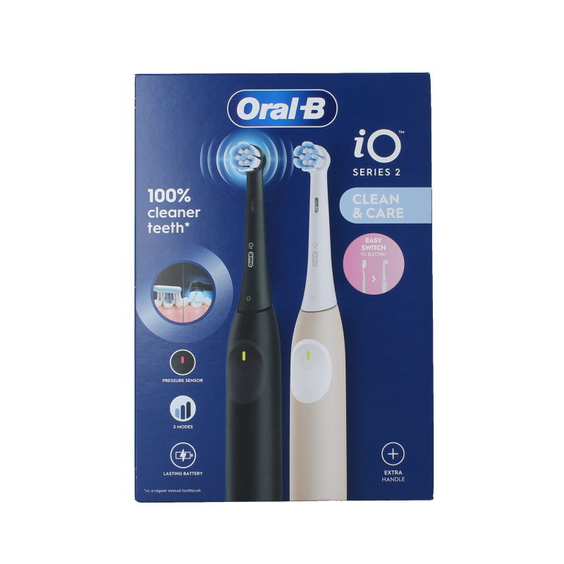 Oral B Elektrische tandenborstels IO2 duo black/pink