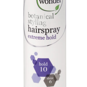 Hairwonder Botanical styling hairspray extra hold