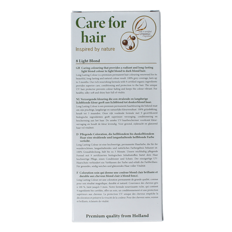 Henna Plus Long lasting colour 8 light blond - Afbeelding 4