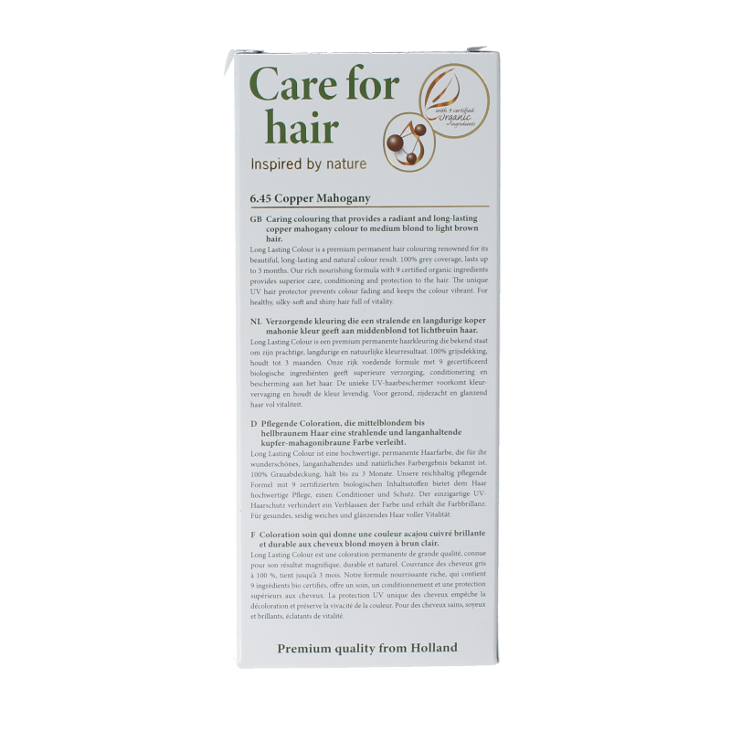 Henna Plus Long lasting colour 6.45 copper mahogany - Afbeelding 4