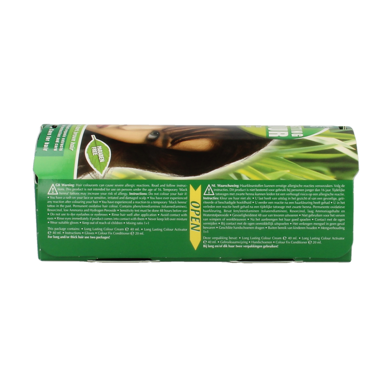 Henna Plus Long lasting colour 4.03 mocha brown - Afbeelding 3