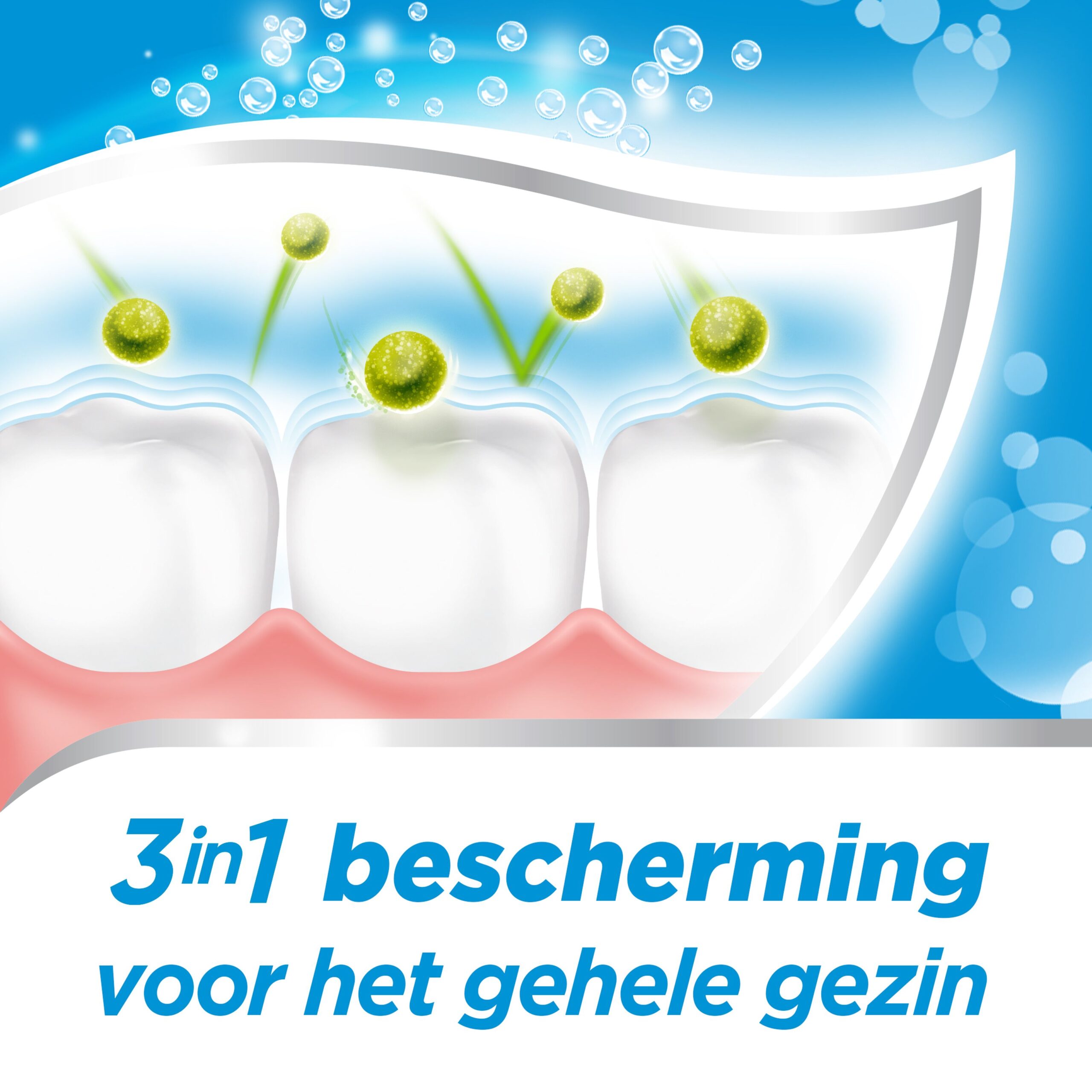 Aquafresh Tandpasta 3-voudige bescherming freshmint - Afbeelding 2