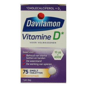 Davitamon Vitamine D volwassenen smelttablet