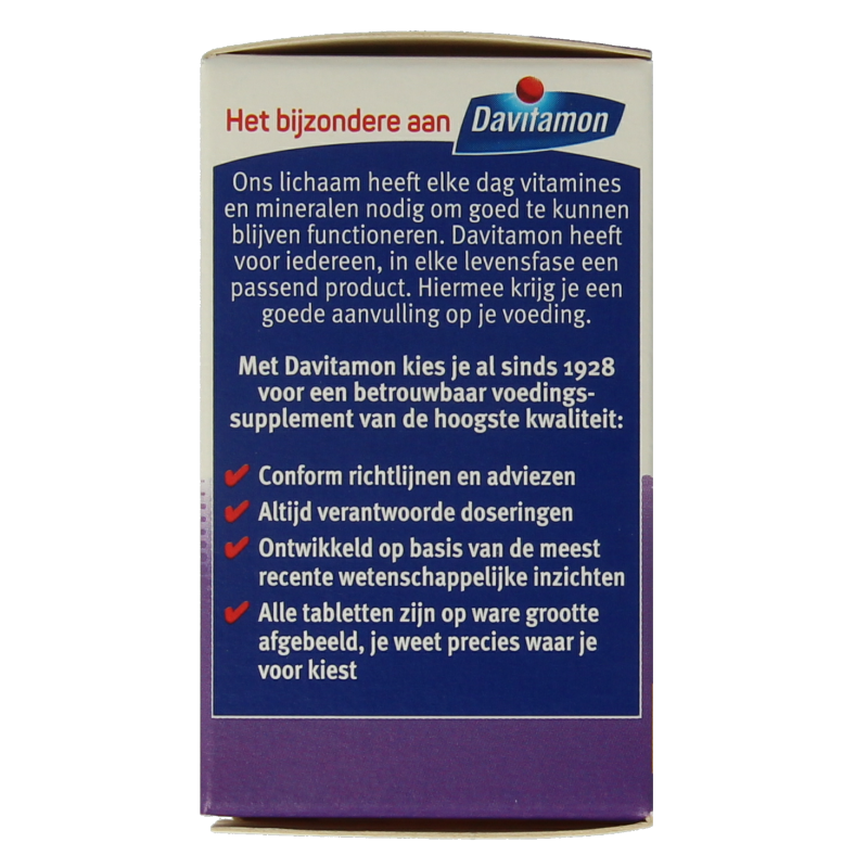 Davitamon Vitamine D volwassenen smelttablet - Afbeelding 3
