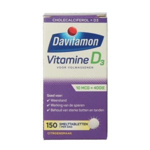 Davitamon Vitamine D volwassenen smelttablet