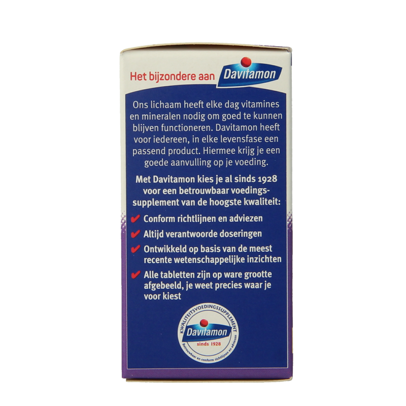 Davitamon Vitamine D volwassenen smelttablet - Afbeelding 3