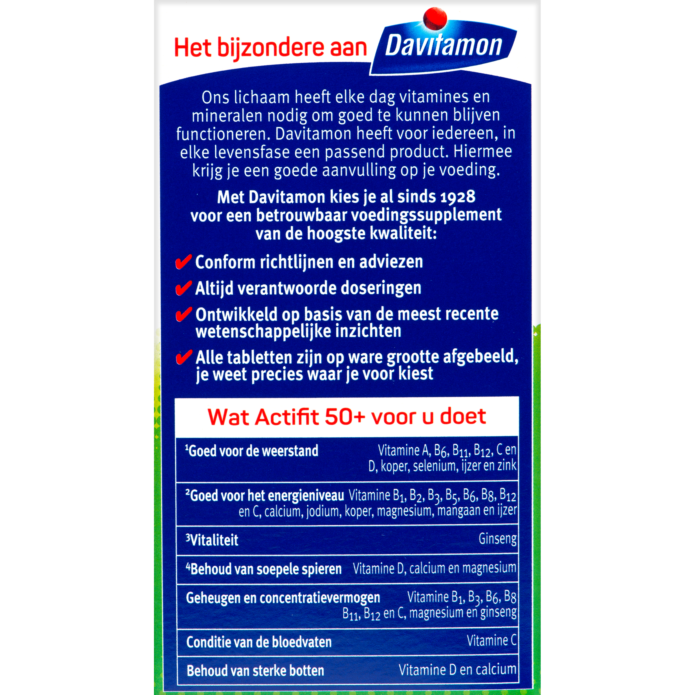 Davitamon Actifit 50+ - Afbeelding 4