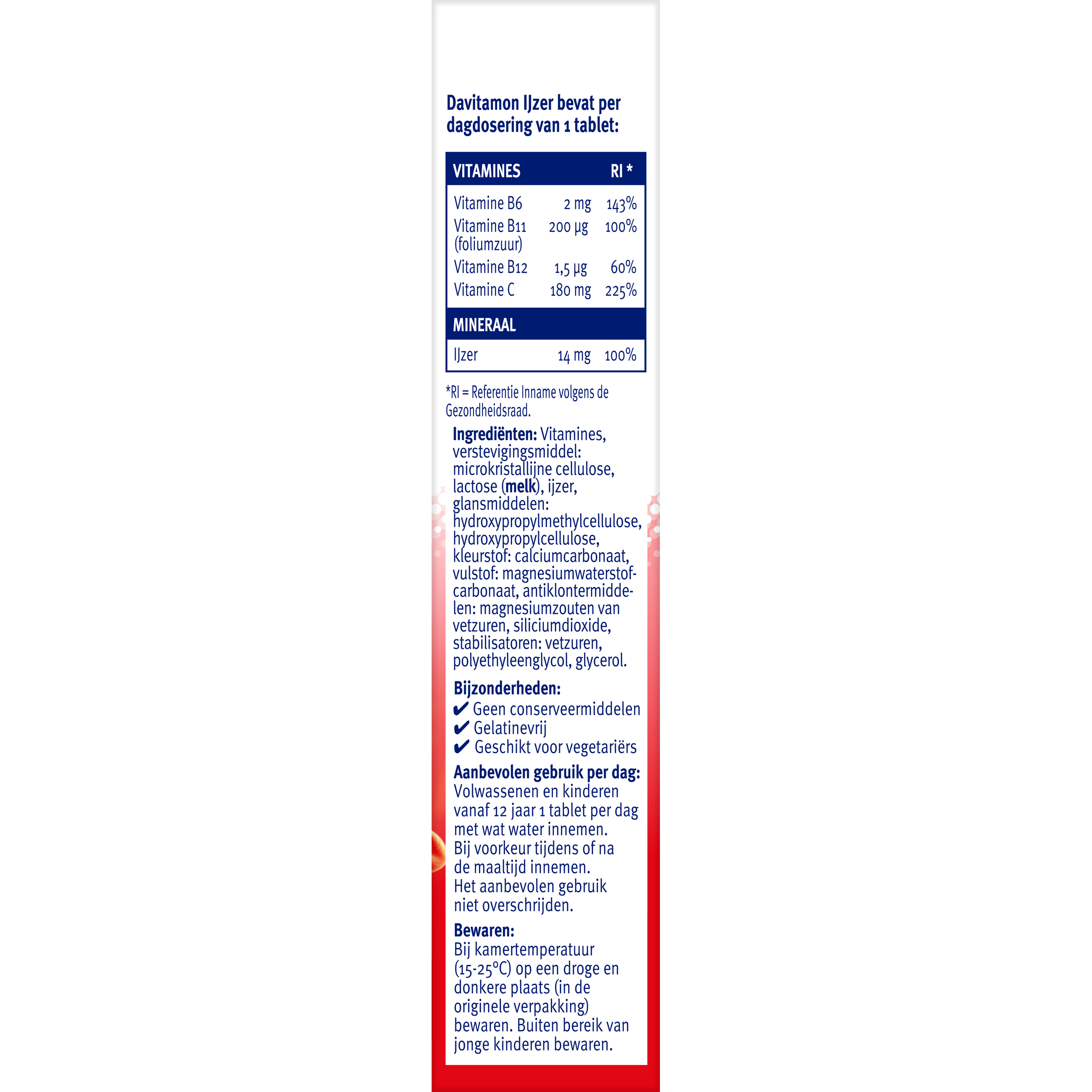 Davitamon IJzer met B12 - Afbeelding 2