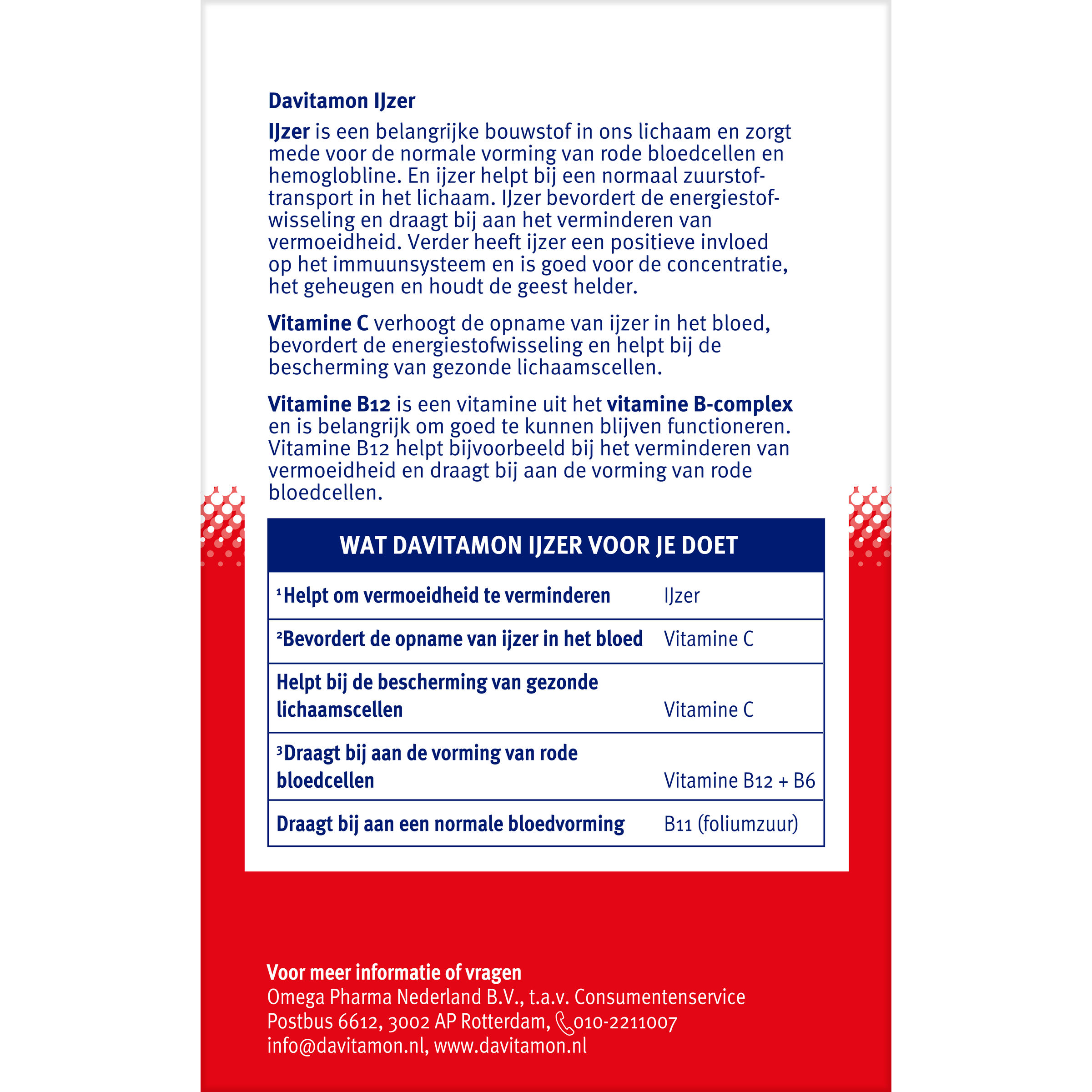 Davitamon IJzer met B12 - Afbeelding 4