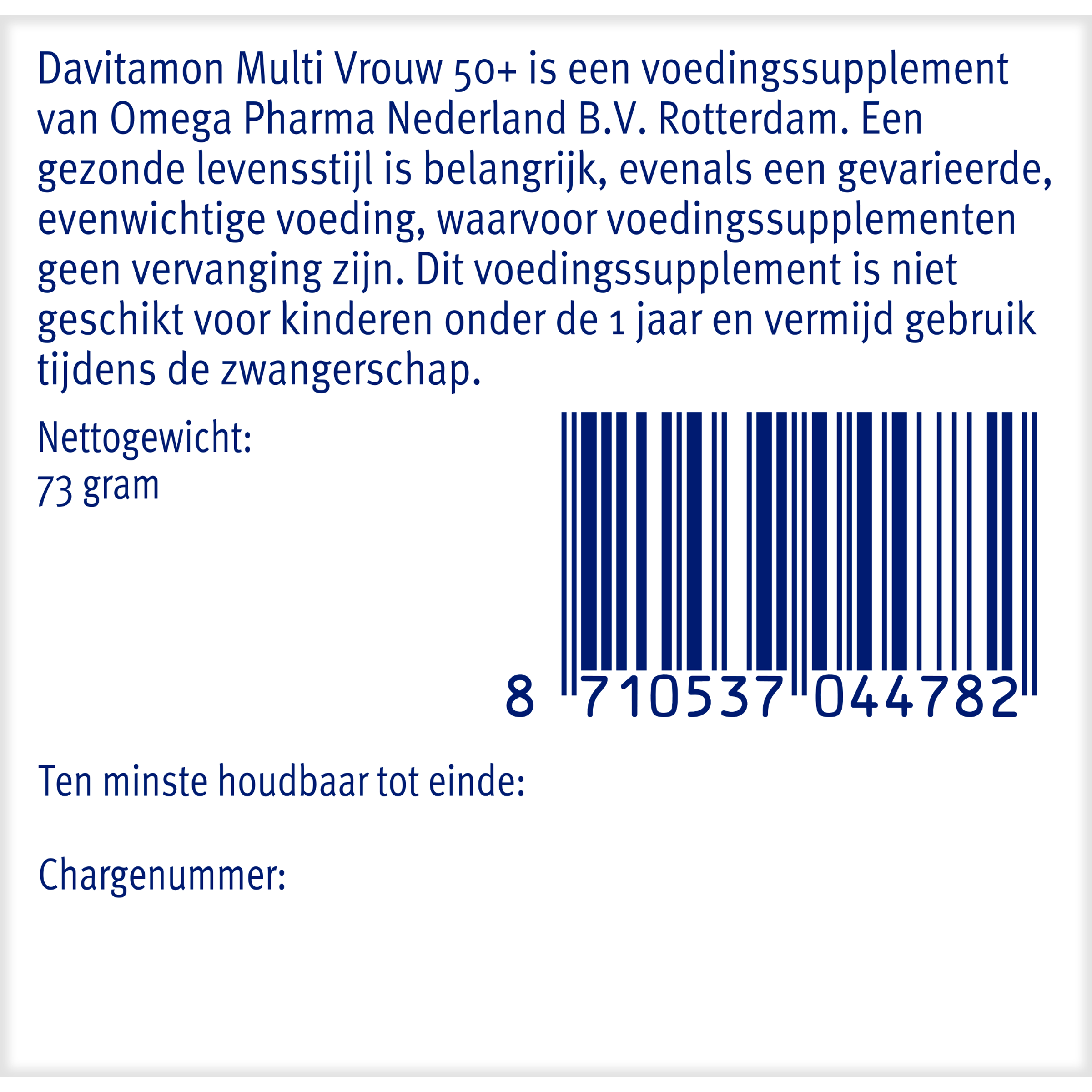 Davitamon Multi vrouw 50+ - Afbeelding 5