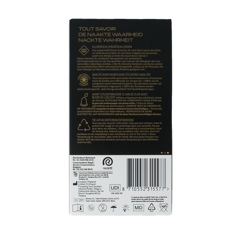 Durex Condooms intensity XL - Afbeelding 3