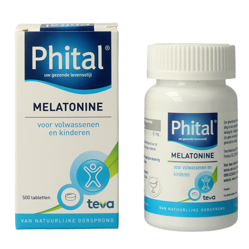 Phital Melatonine 0.1 mg - Afbeelding 2