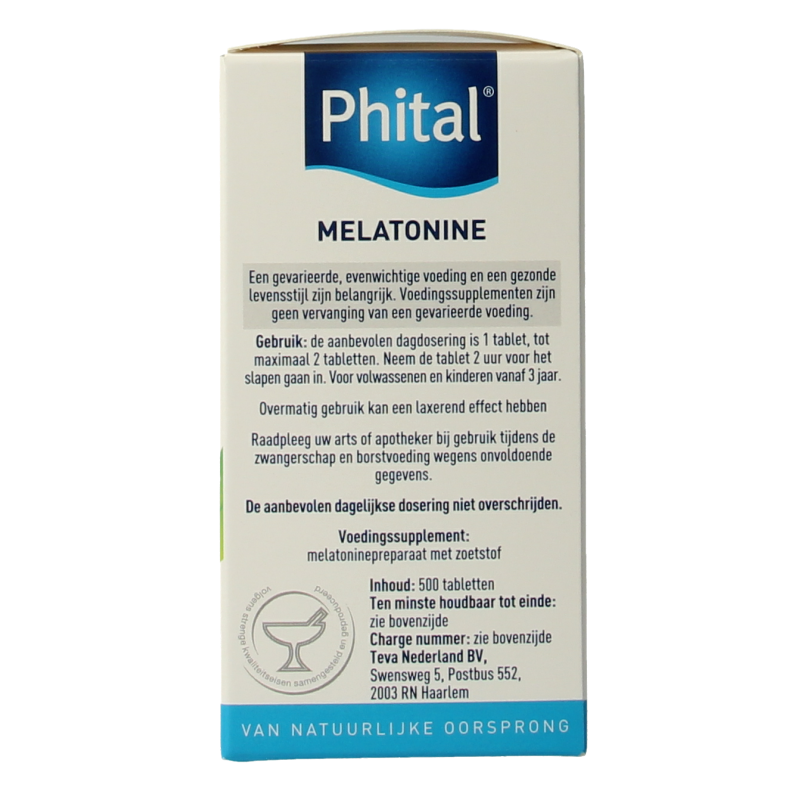 Phital Melatonine 0.1 mg - Afbeelding 3