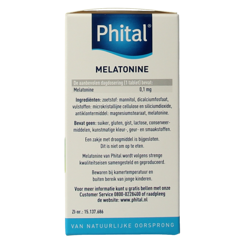 Phital Melatonine 0.1 mg - Afbeelding 5