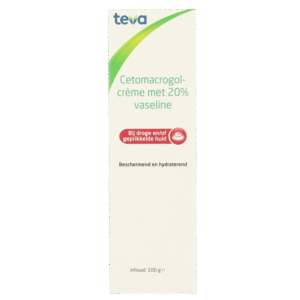 Teva Cetomacrogolcreme 20% vaseline