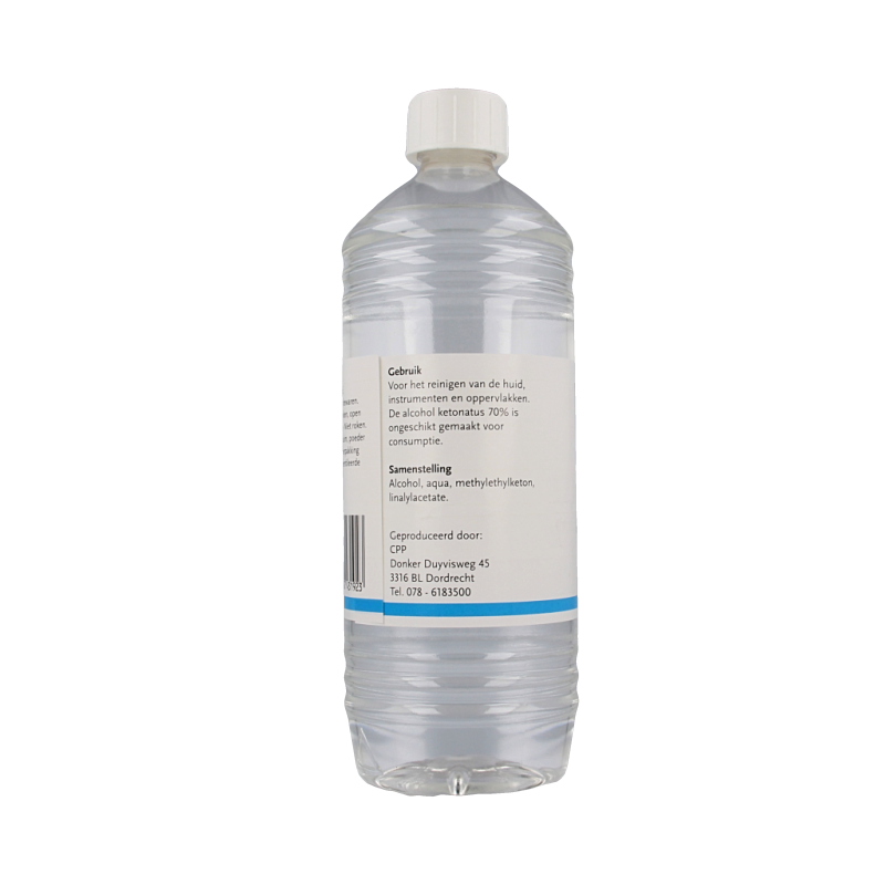 Chempropack Alcohol ketonatus 70% - Afbeelding 2
