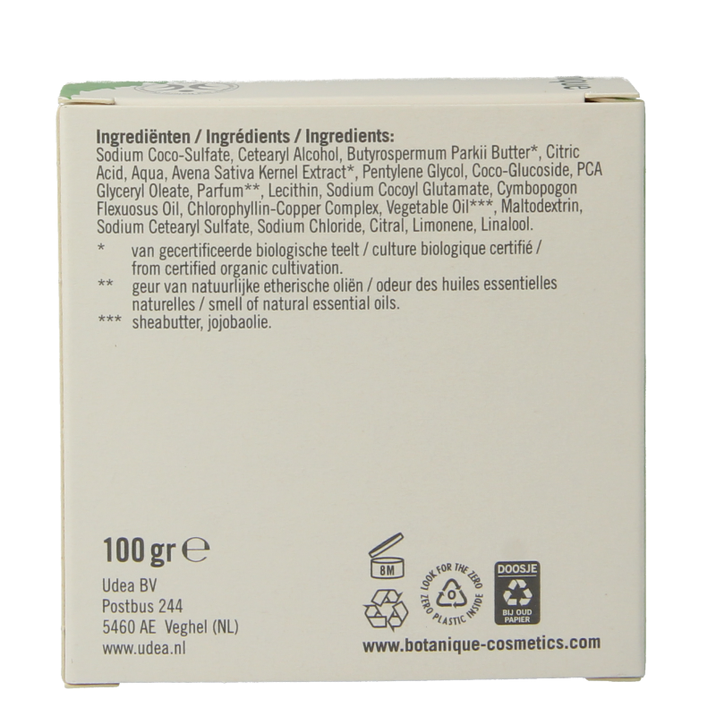 Botanique Body & face bar citroengras - Afbeelding 4