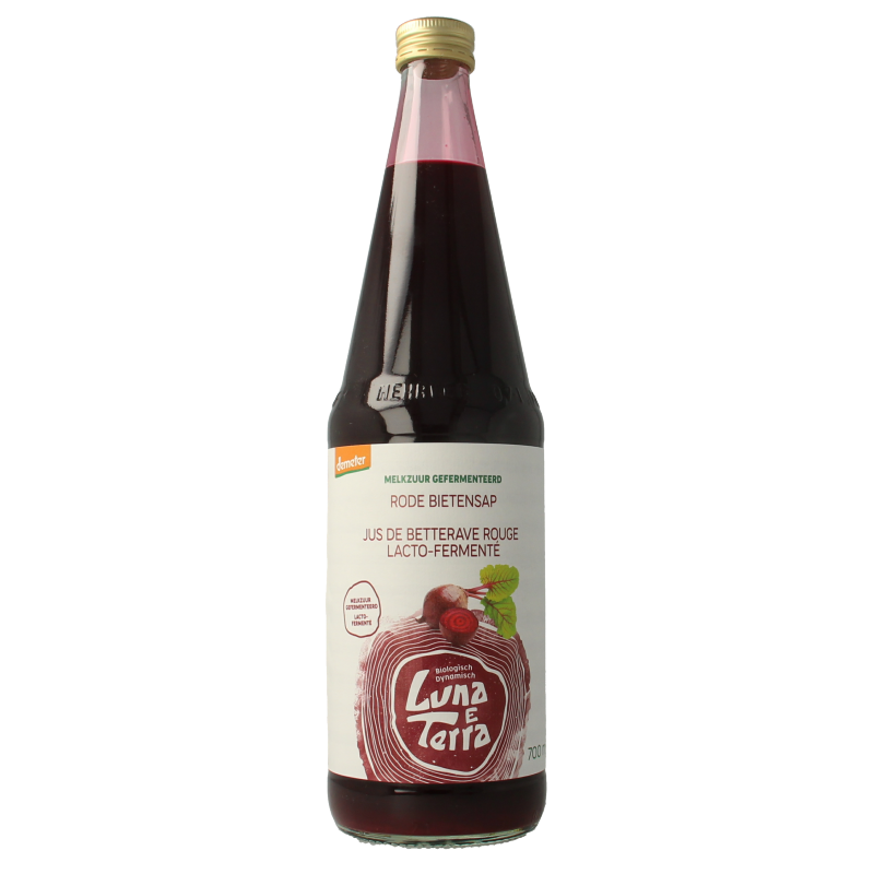 Luna E Terra Rode bietensap melkzuur demeter bio