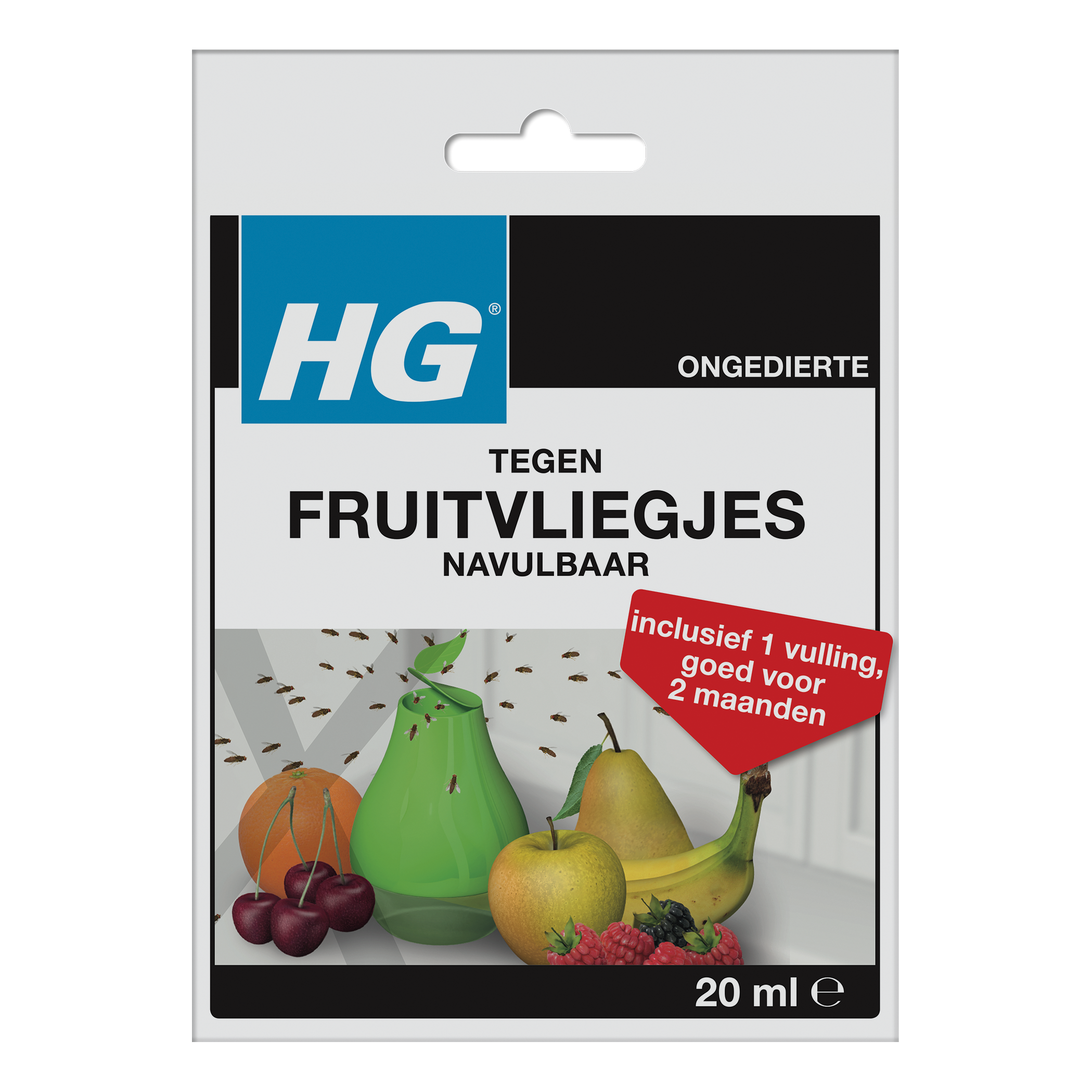 HG X fruitvliegjesval