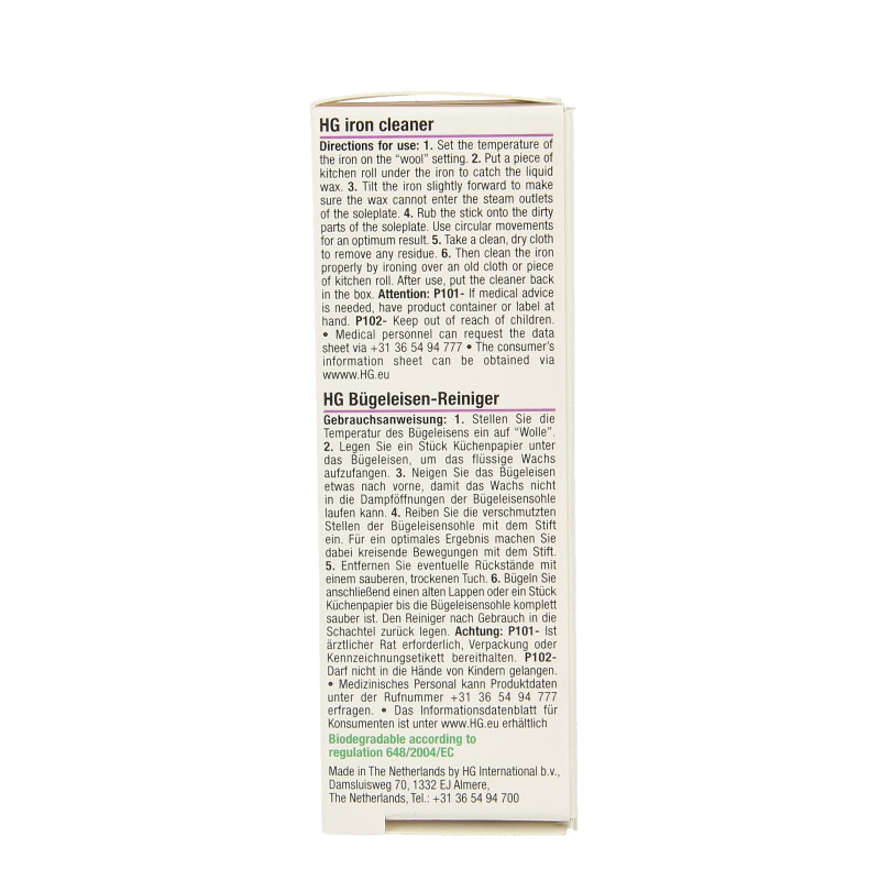 HG Strijkboutreiniger - Afbeelding 4