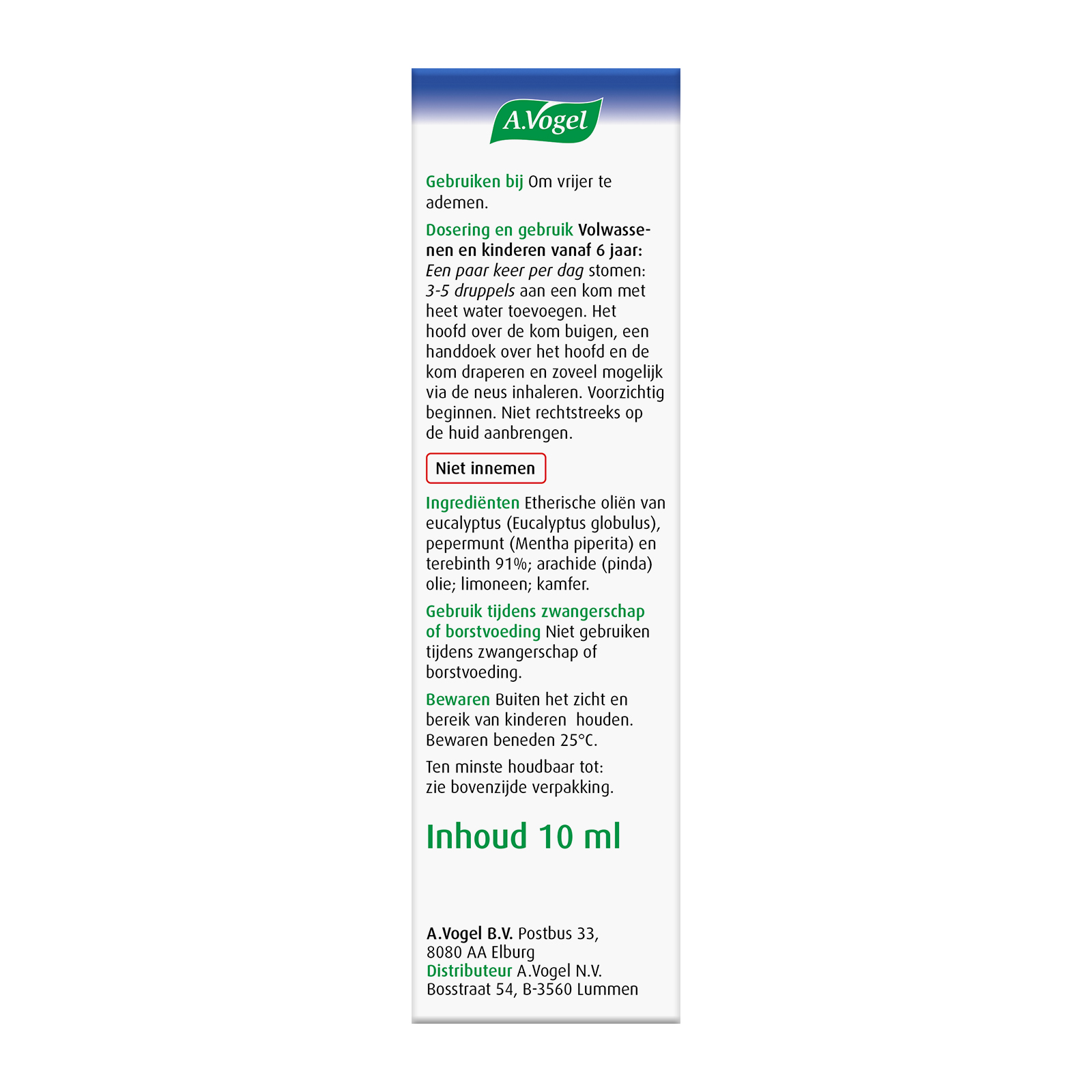 A Vogel Cinuforce inhalatiedruppels - Afbeelding 3