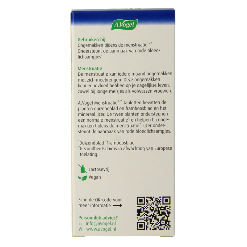 A Vogel Menstruatietabletten - Afbeelding 4